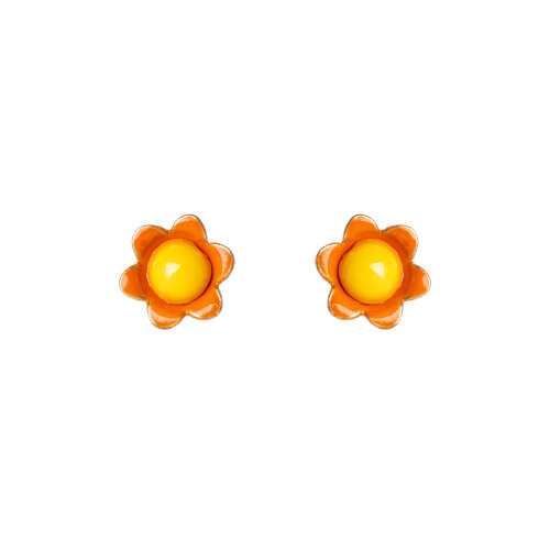 Orecchini con fiorellino solare Elissa