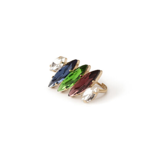Anello a due dita Fly