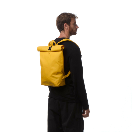 Zaini Zaino Waterproof 14 Litri   Mustard Yellow BB001-MS