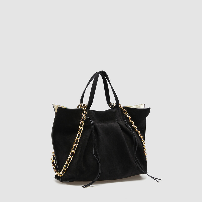 Small black chain bag best sale