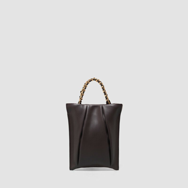 MINOBOSSI Borse MIGNON Pelle di vitello Coffee