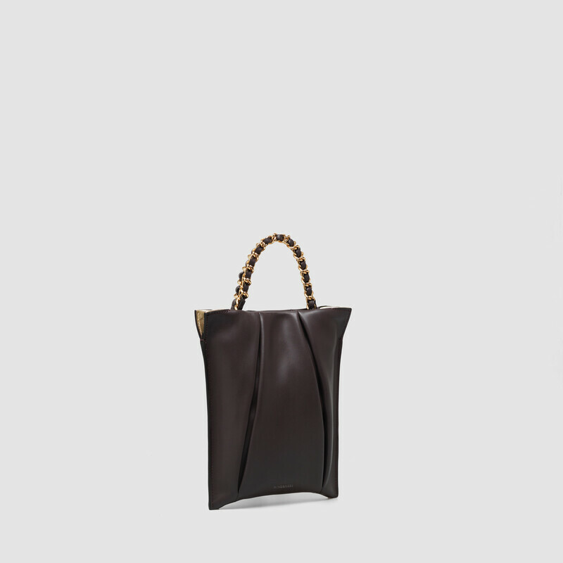 MINOBOSSI Borse MIGNON Pelle di vitello Coffee