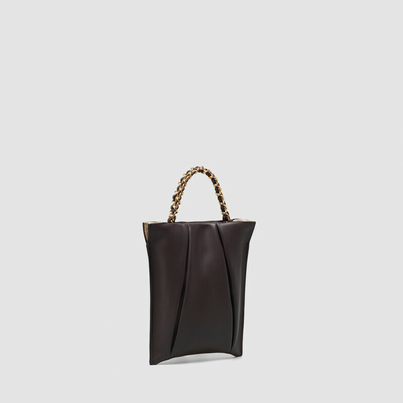 MINOBOSSI Borse MIGNON Pelle di vitello Coffee