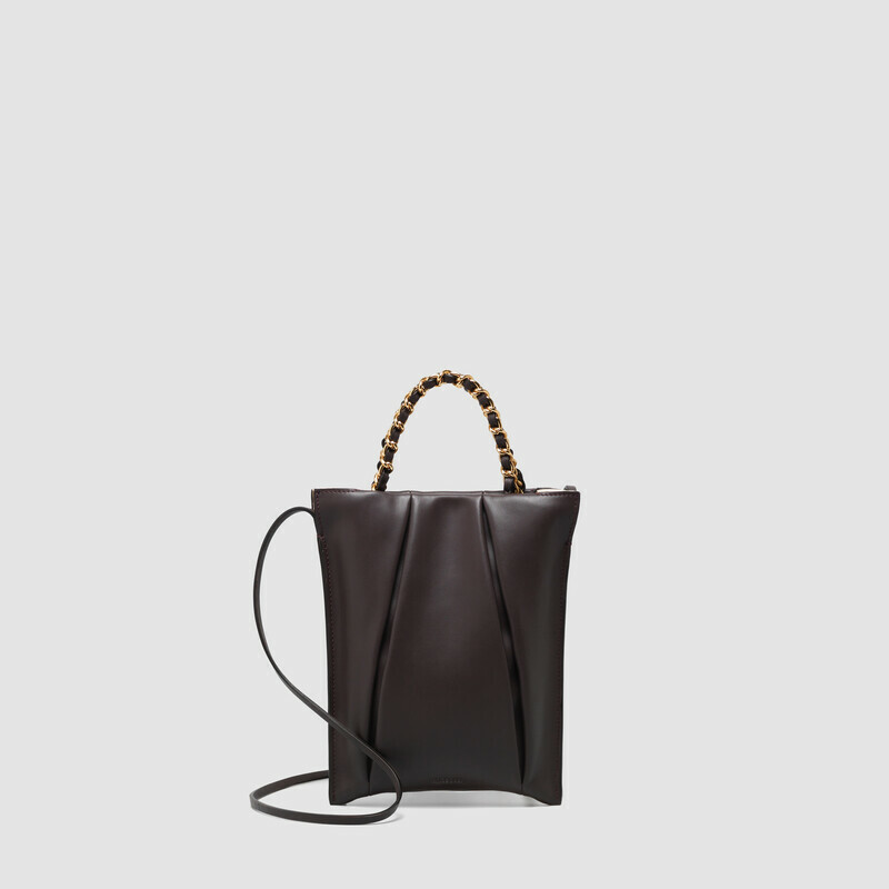 MINOBOSSI Borse MIGNON Pelle di vitello Coffee