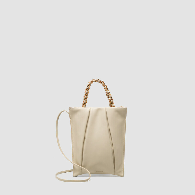 MINOBOSSI Borse MIGNON Pelle di vitello Ivory