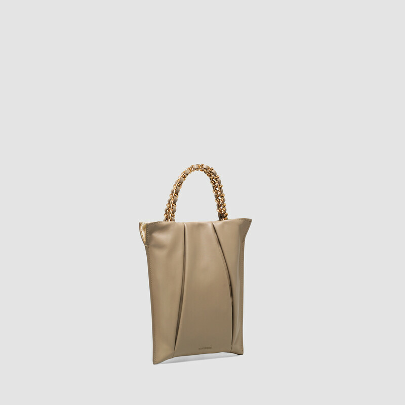 MINOBOSSI Borse MIGNON Pelle di vitello Taupe