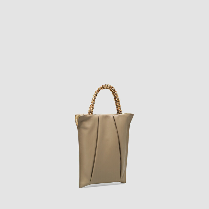 MINOBOSSI Borse MIGNON Pelle di vitello Taupe