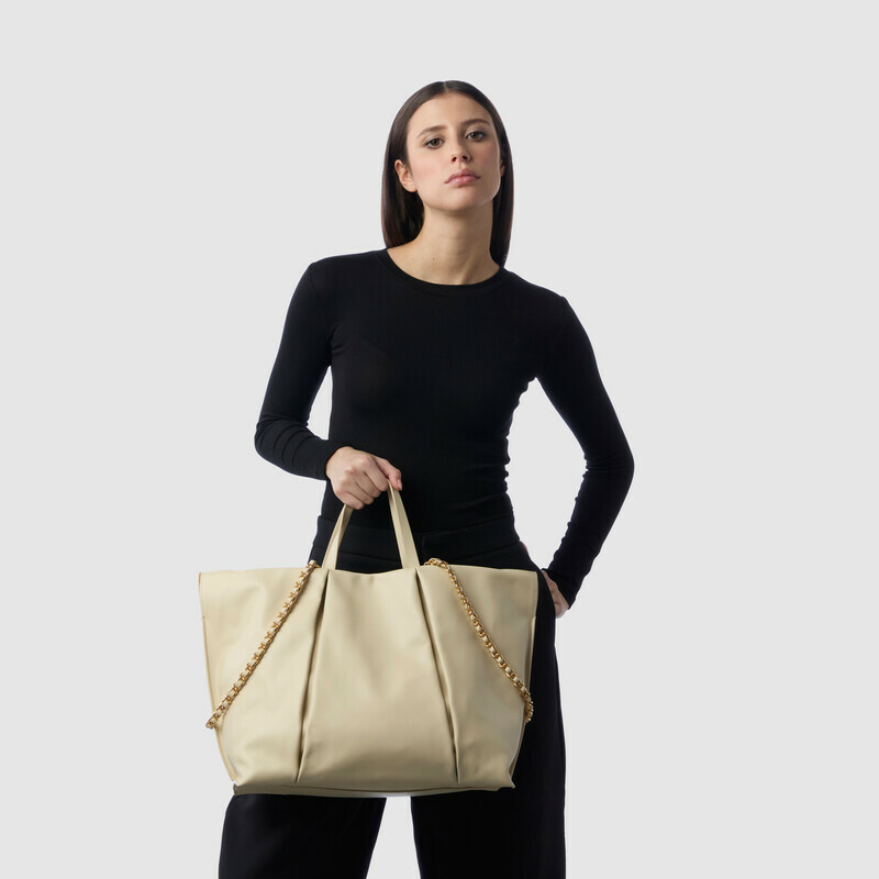 MINOBOSSI Borse WEEKENDER   Ivory