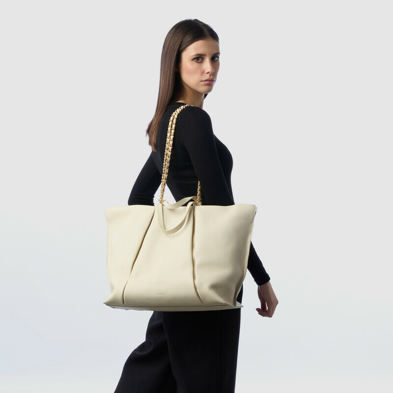 MINOBOSSI Borse WEEKENDER   Ivory