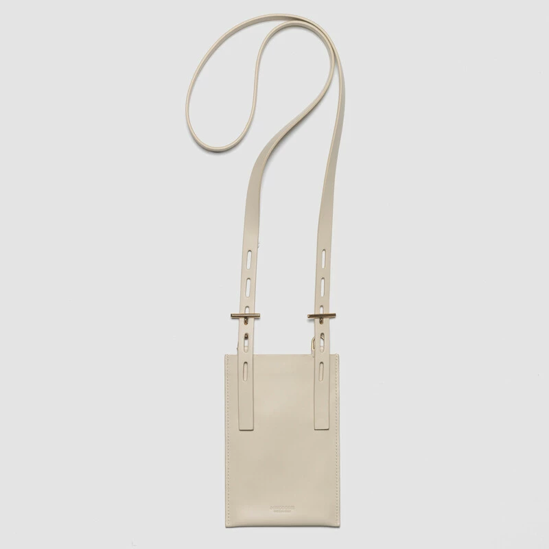 MINOBOSSI Small leather goods Cell phone holder   Ivory