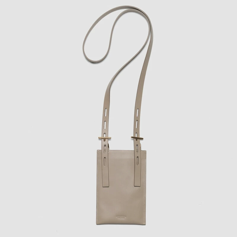MINOBOSSI Small leather goods Cell phone holder   Taupe