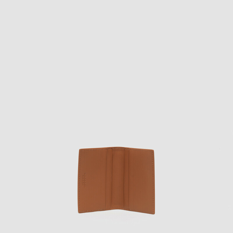 MINOBOSSI Small leather goods Credit card holder   Camel