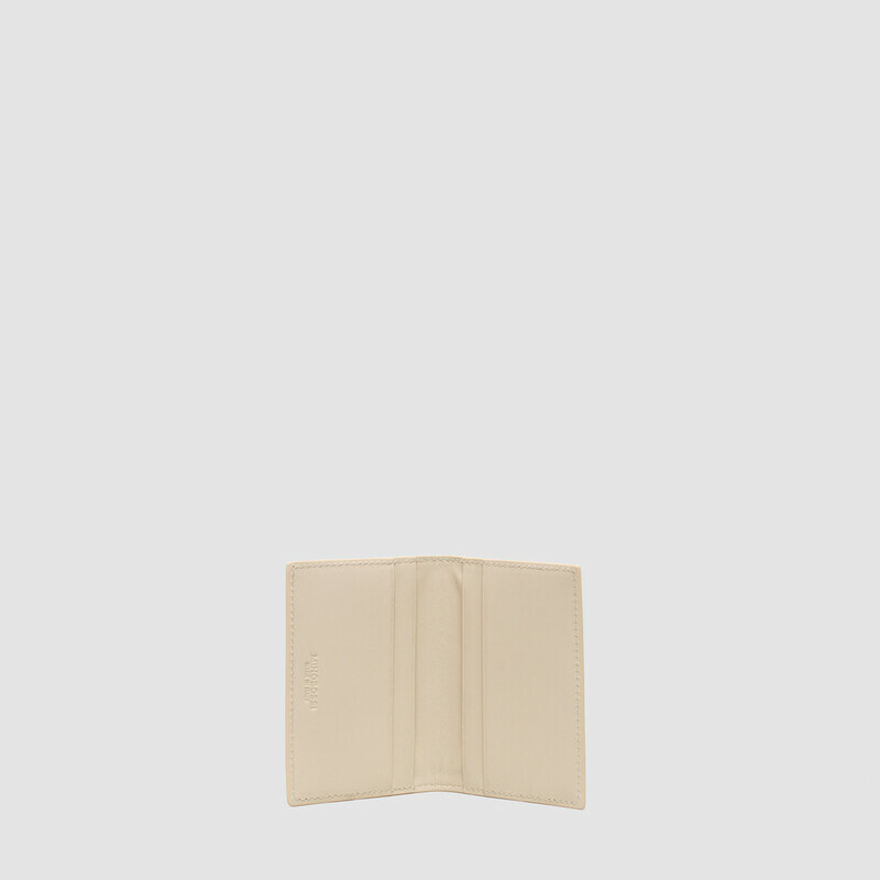 MINOBOSSI Small leather goods Credit card holder   Ivory