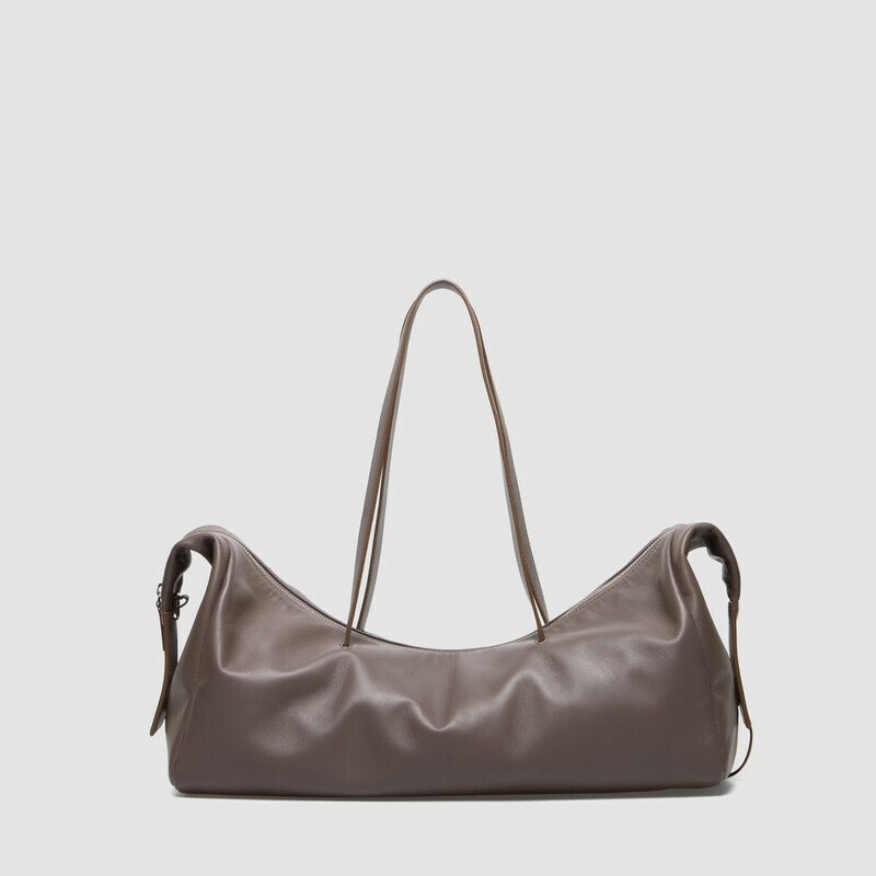 MINOBOSSI Borse JASMINE IN NAPPA   Taupe Brown