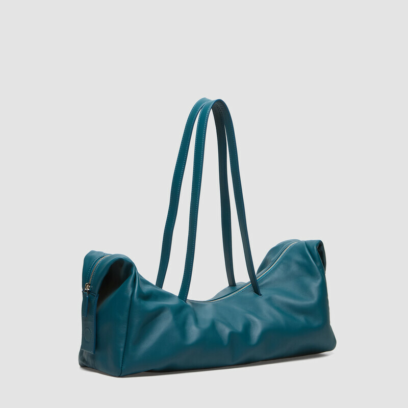 MINOBOSSI Borse JASMINE IN NAPPA   Teal BLue