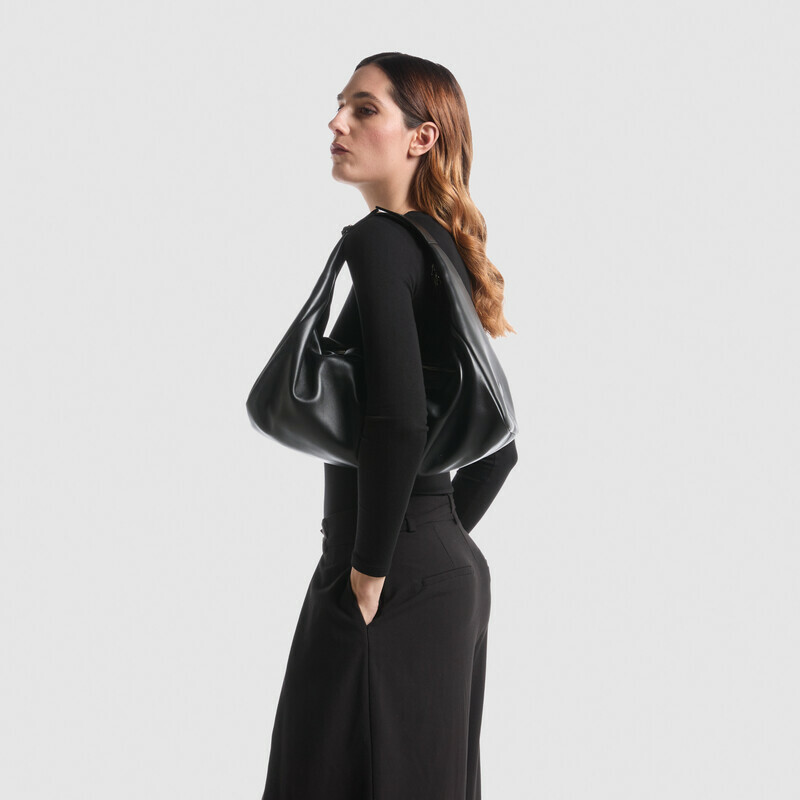 MINOBOSSI Borse JASMINE IN NAPPA   Nero
