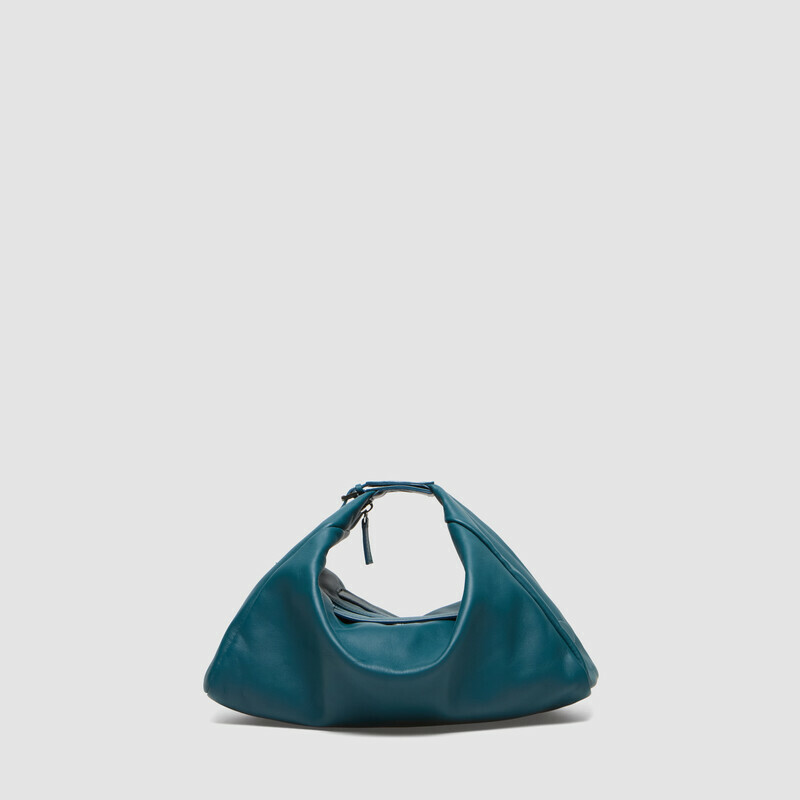 MINOBOSSI Borse JANE IN NAPPA   Teal BLue
