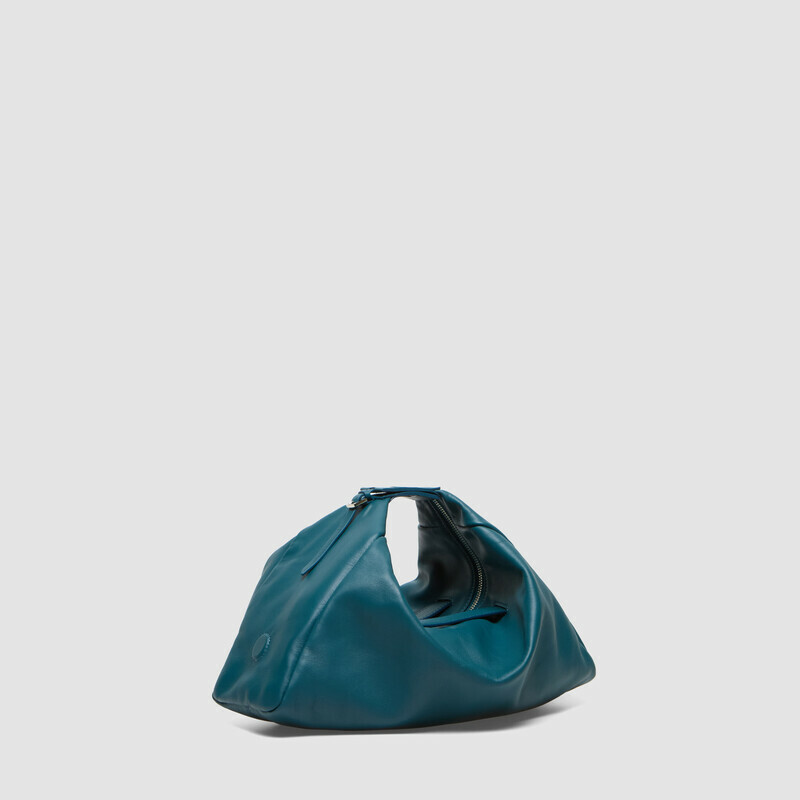 MINOBOSSI Borse JANE IN NAPPA   Teal BLue