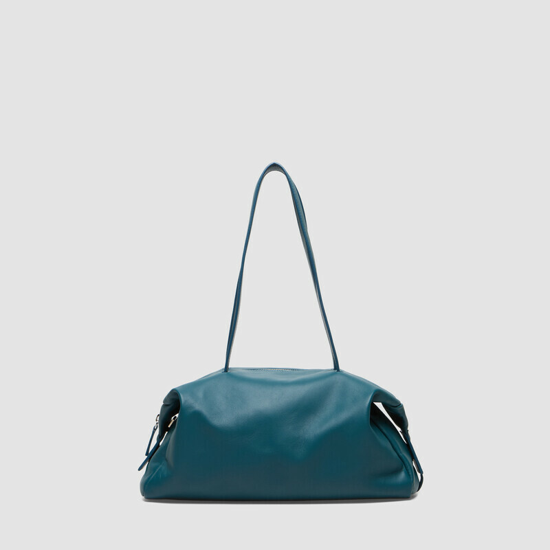 MINOBOSSI Borse JANE IN NAPPA   Teal BLue