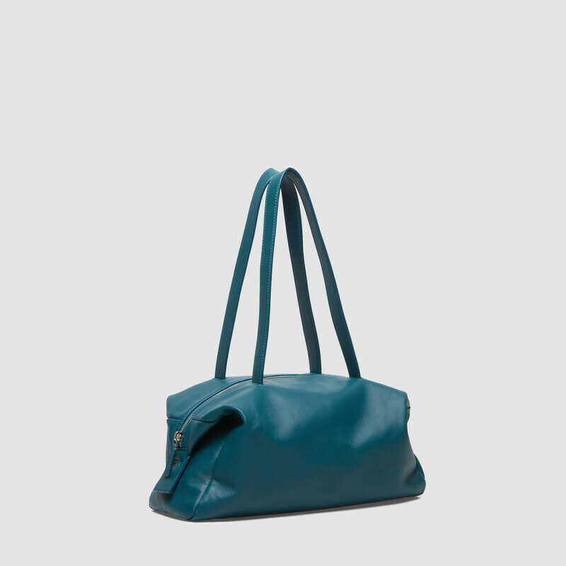 MINOBOSSI Borse JANE IN NAPPA   Teal BLue