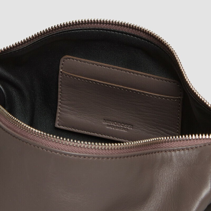 MINOBOSSI Borse JOY IN NAPPA   Taupe Brown