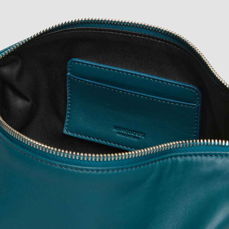MINOBOSSI Borse JOY IN NAPPA   Teal BLue