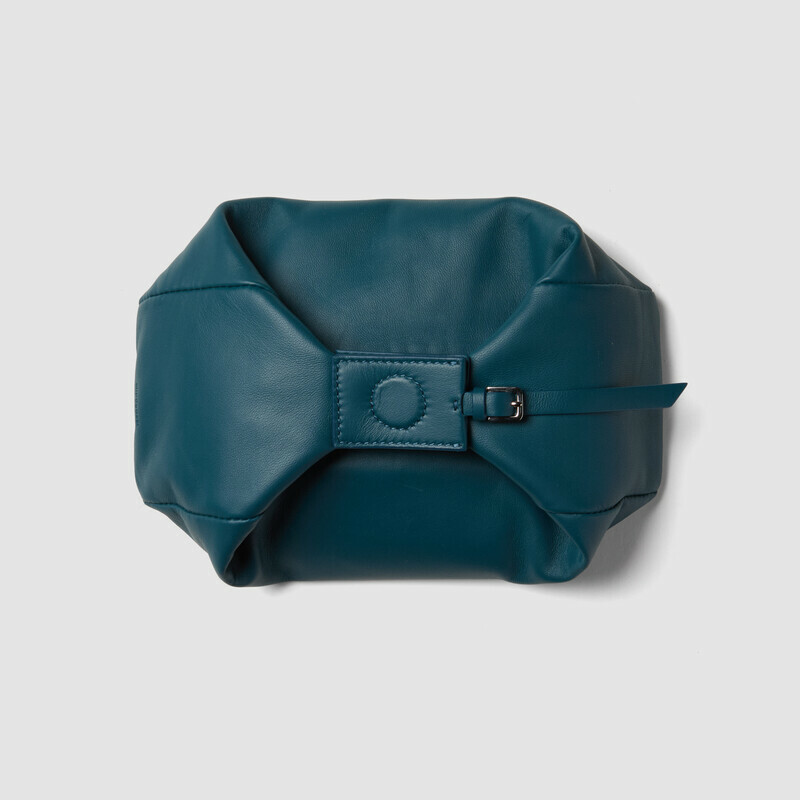 MINOBOSSI Borse JOY IN NAPPA   Teal BLue