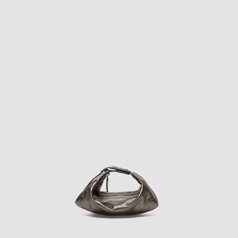MINOBOSSI Bags JOY in laminated nappa   Gun metal