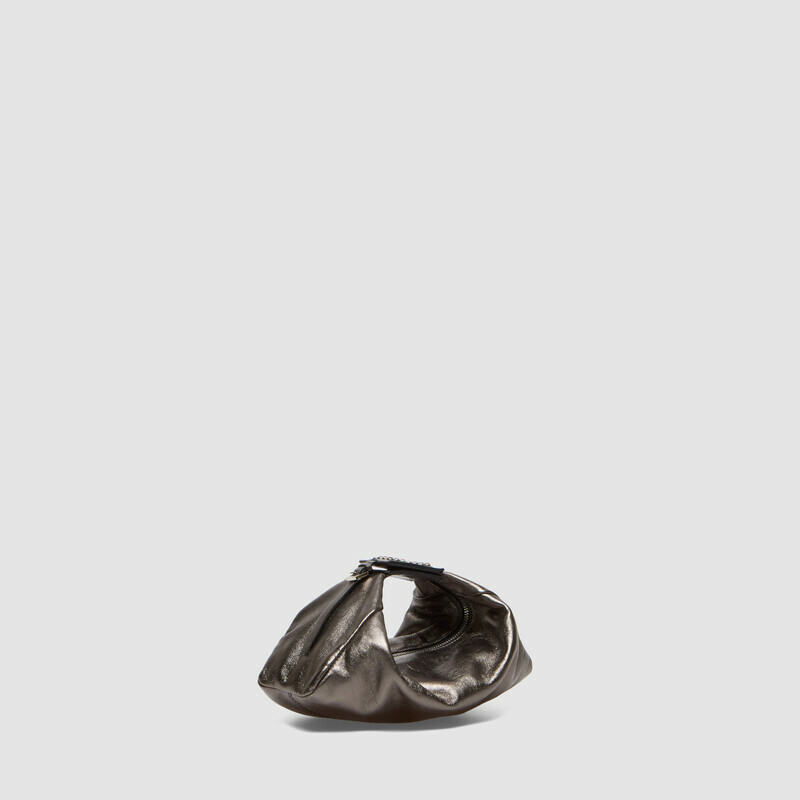 MINOBOSSI Bags JOY in laminated nappa   Gun metal