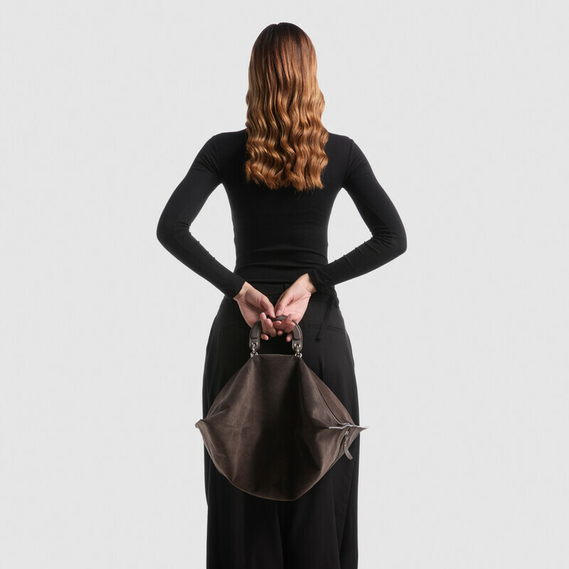 MINOBOSSI Bags MAYA IN SUEDE   Dark brown