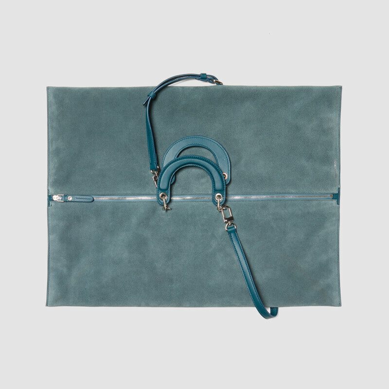MINOBOSSI Bags MAYA IN SUEDE   Teal BLue