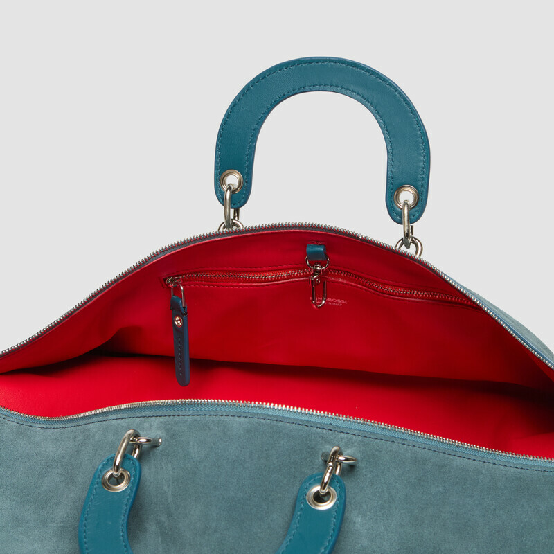 MINOBOSSI Bags MAYA IN SUEDE   Teal BLue