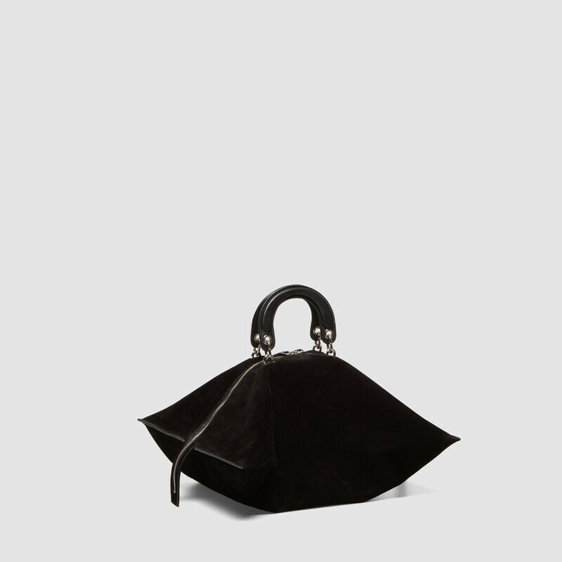 MINOBOSSI Borse TIGGY IN SUEDE   Nero
