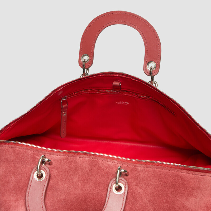MINOBOSSI Borse TIGGY IN SUEDE   Rust