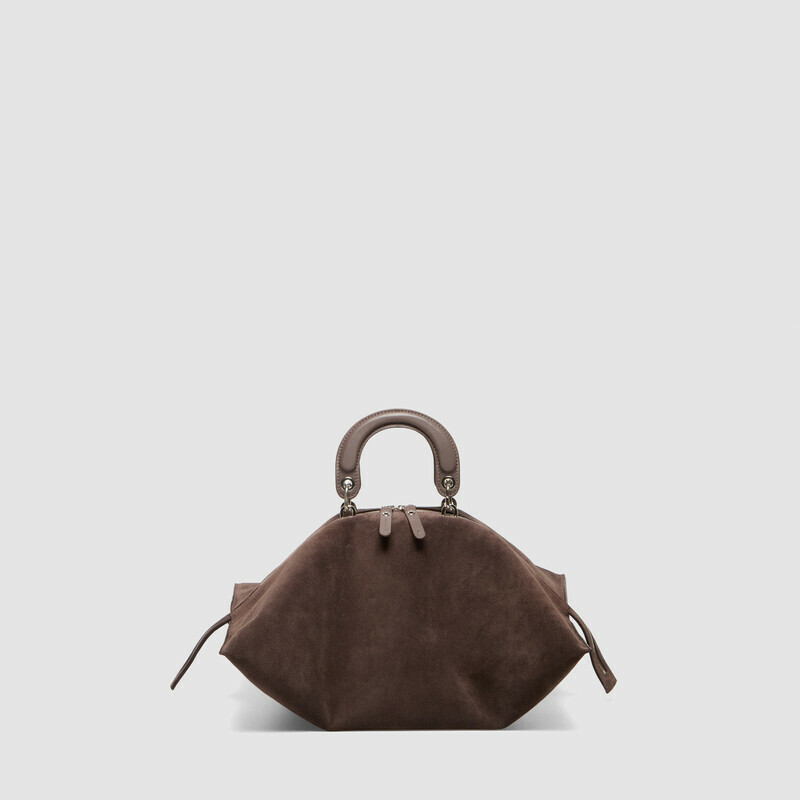 MINOBOSSI Borse TIGGY IN SUEDE   Testa di moro