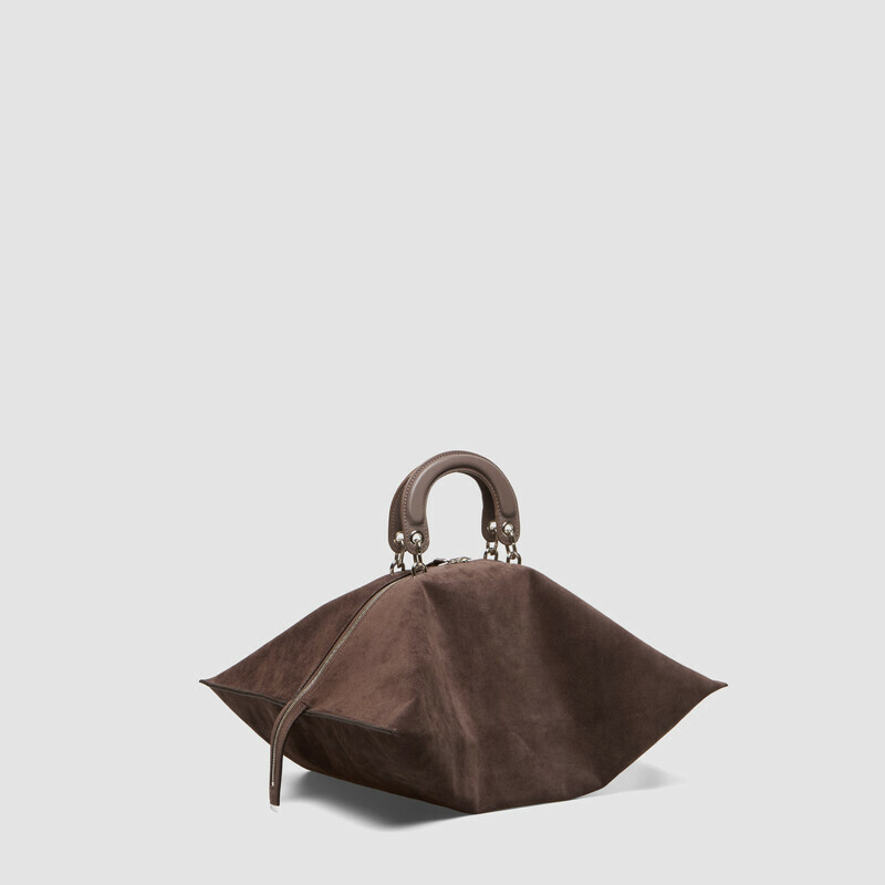 MINOBOSSI Borse TIGGY IN SUEDE   Testa di moro