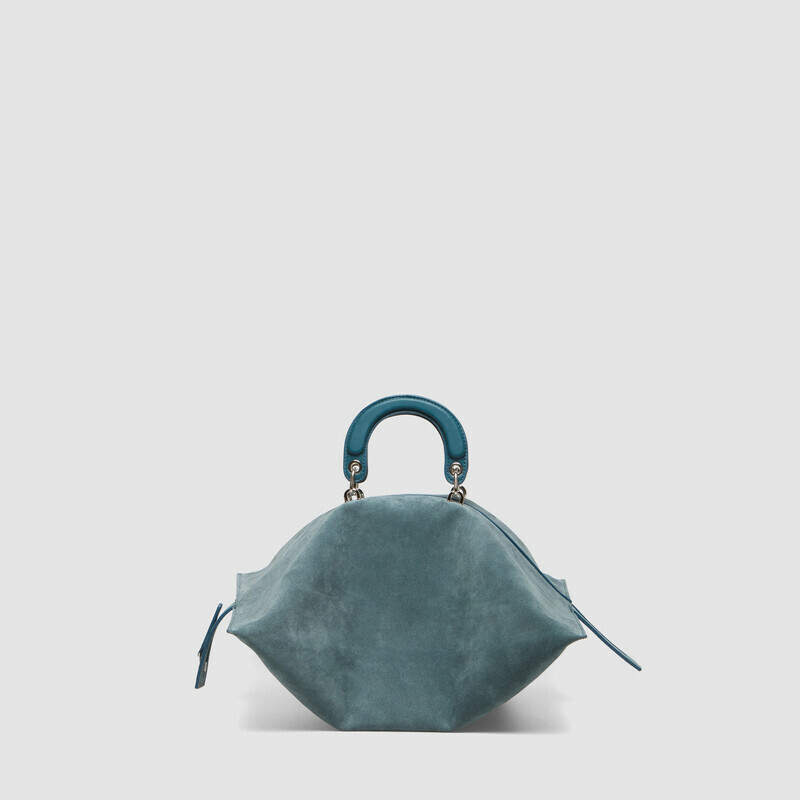 MINOBOSSI Borse TIGGY IN SUEDE   Teal BLue