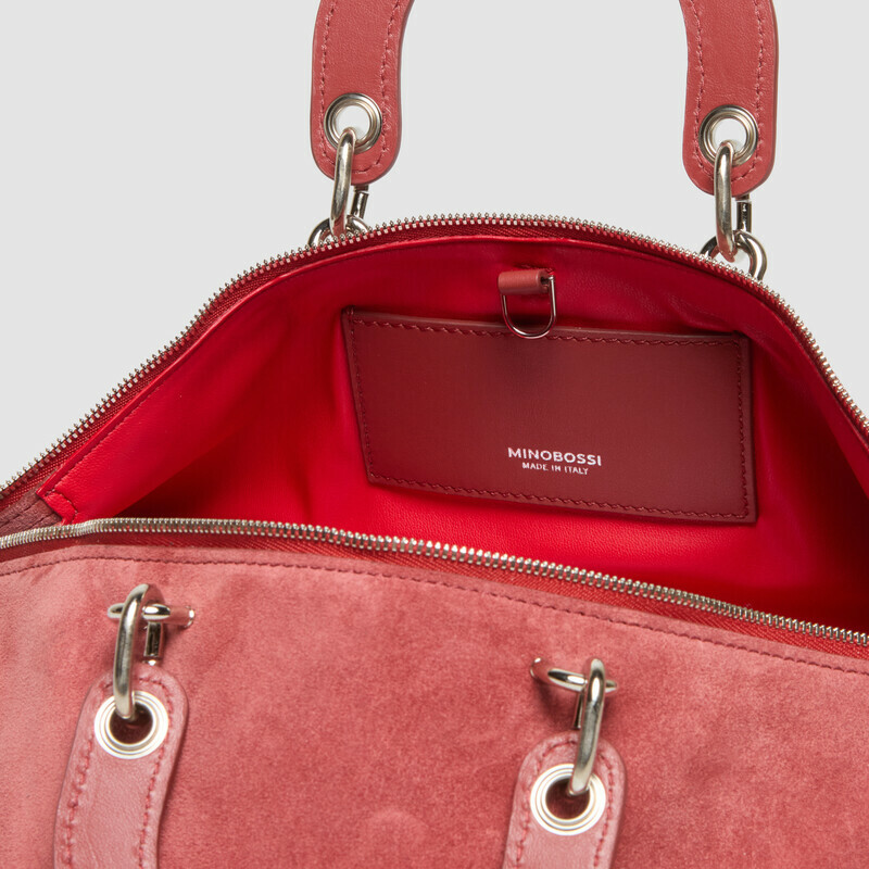 MINOBOSSI Borse ELETTRA IN SUEDE   Rust