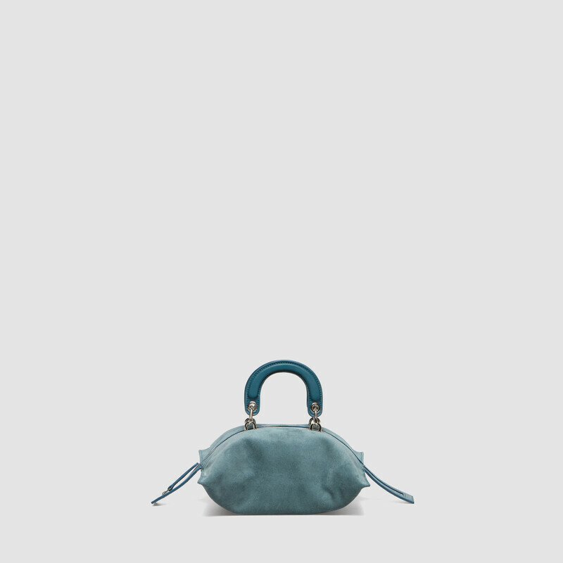 MINOBOSSI Borse ELETTRA IN SUEDE   Teal BLue