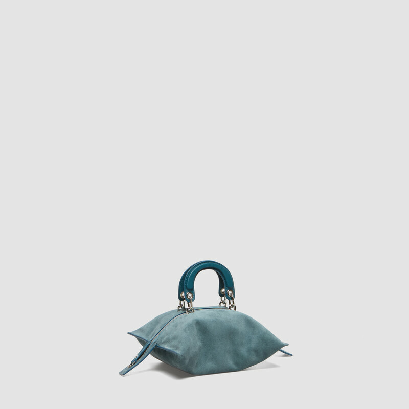 MINOBOSSI Borse ELETTRA IN SUEDE   Teal BLue
