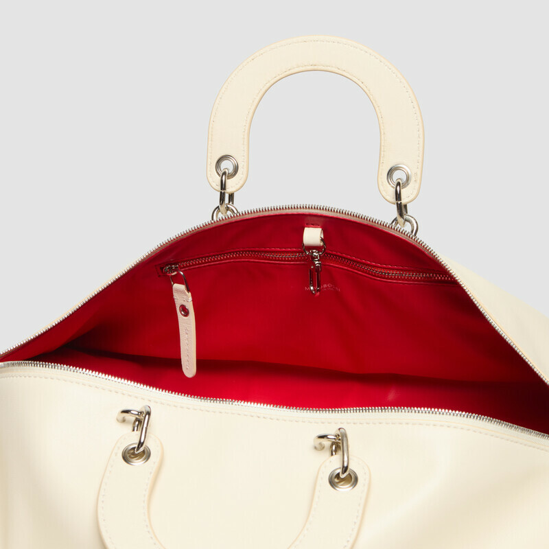 MINOBOSSI Borse MAYA IN NAPPA   Latte