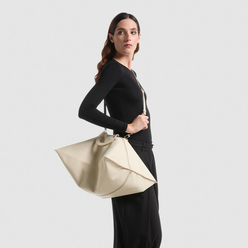 MINOBOSSI Borse MAYA IN NAPPA   Latte