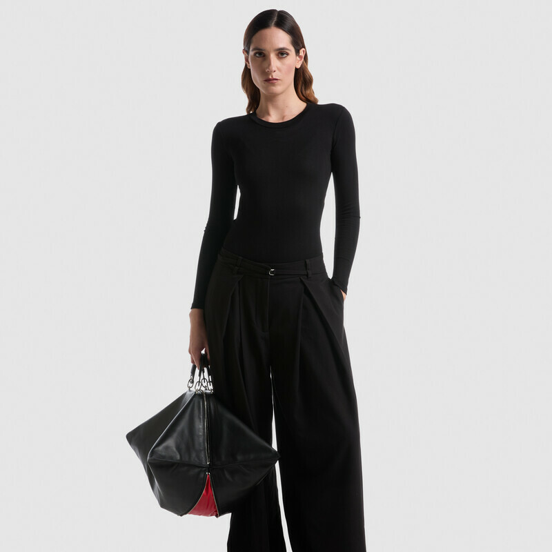 MINOBOSSI Borse MAYA IN NAPPA   Nero