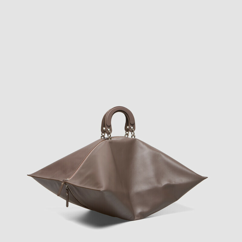 MINOBOSSI Borse MAYA IN NAPPA   Taupe Brown