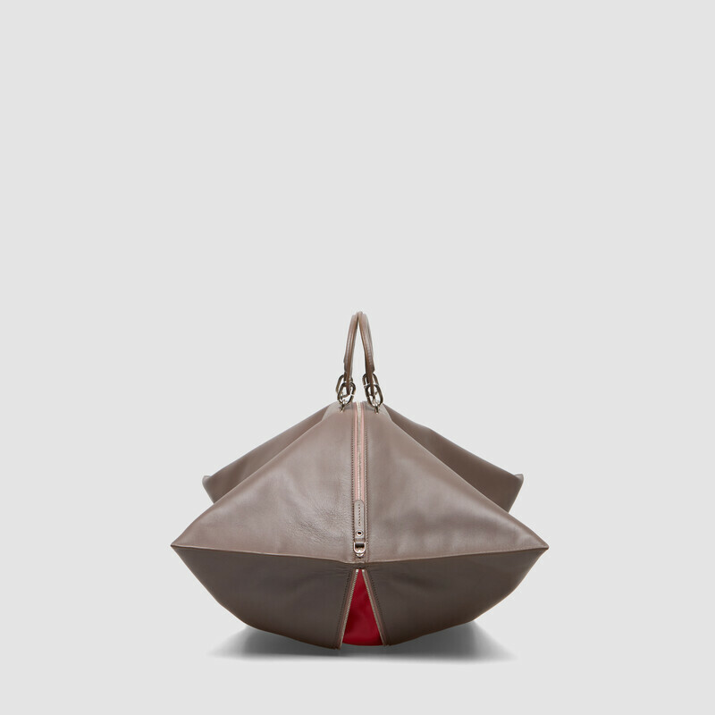 MINOBOSSI Borse MAYA IN NAPPA   Taupe Brown