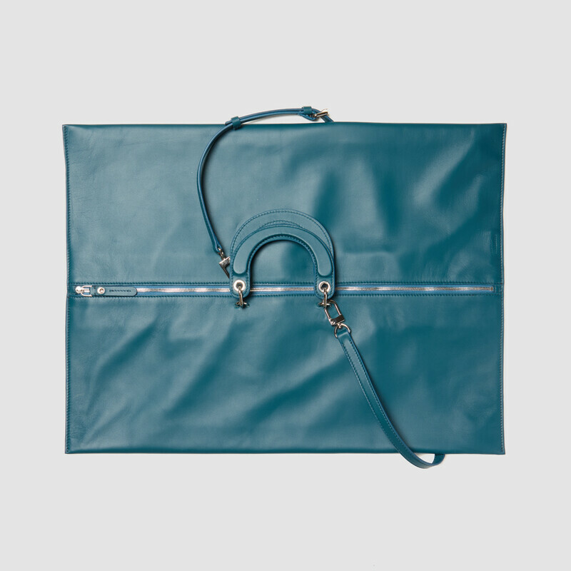 MINOBOSSI Borse MAYA IN NAPPA   Teal BLue