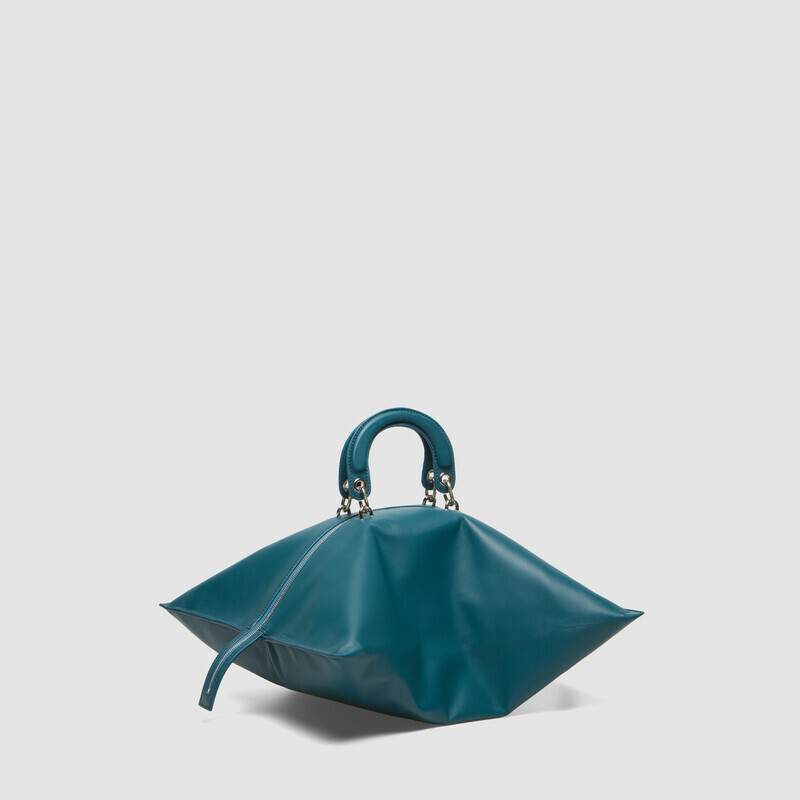 MINOBOSSI Borse TIGGY IN NAPPA   Teal BLue