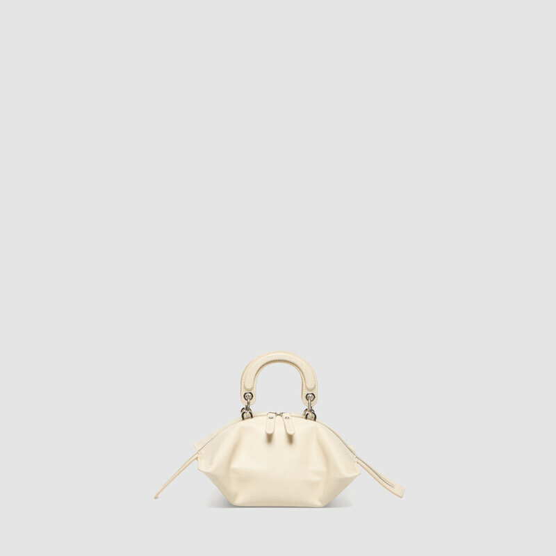 MINOBOSSI Borse ELETTRA IN NAPPA   Latte