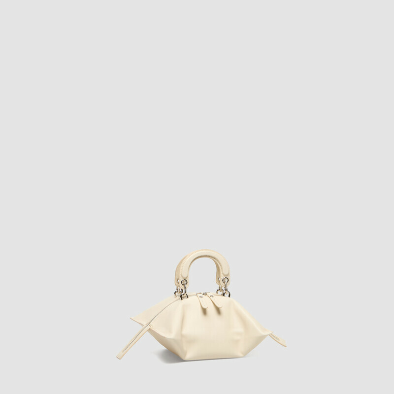 MINOBOSSI Borse ELETTRA IN NAPPA   Latte