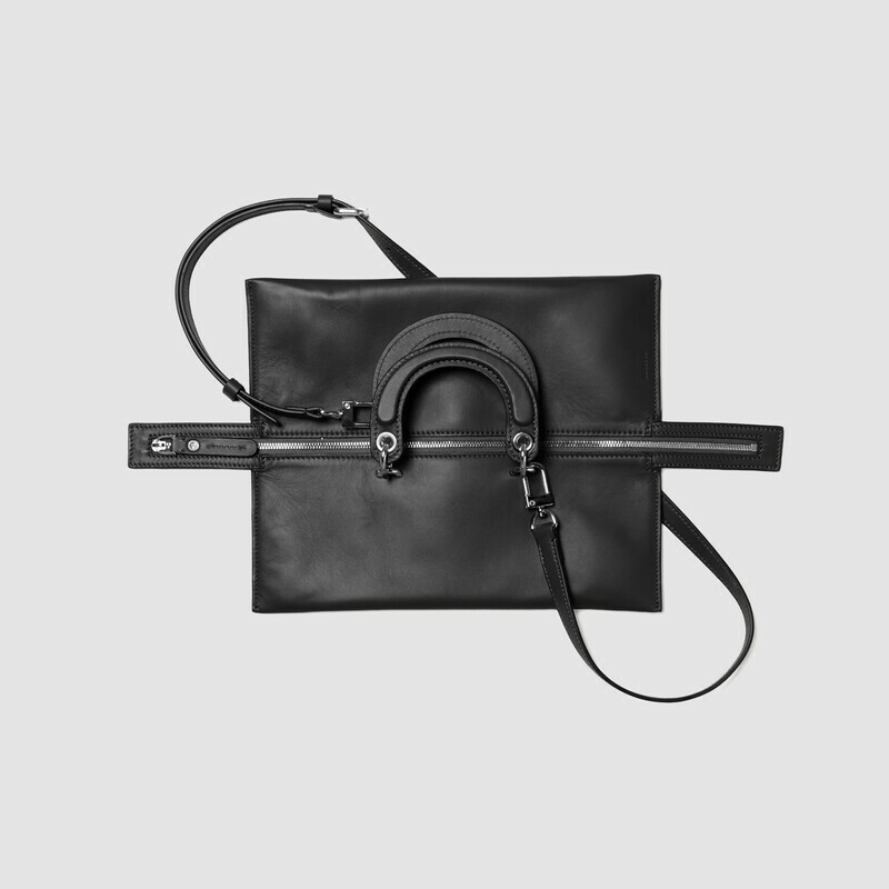 MINOBOSSI Borse ELETTRA IN NAPPA   Nero